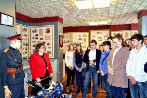 Тамбовские студенты посетили музей ГИБДД